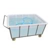 Large Rectangular Aquaculture Water Tank with Frame