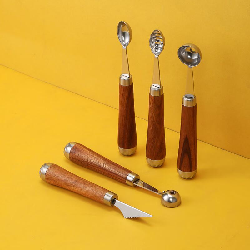 Stainless Steel Fruit Carving & Scooping Tool