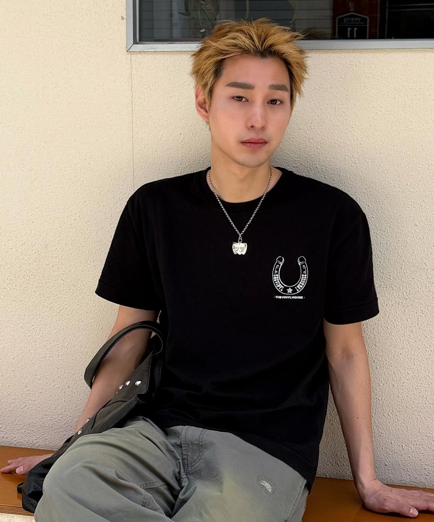 THEVINYLHOUSE Lucky House Tee Black