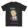 T-Shirt Alexei Navalny Russia Awesome Cotton Tees Short Sleeve T Shirts Round Neck Tops Plus Size Unisex