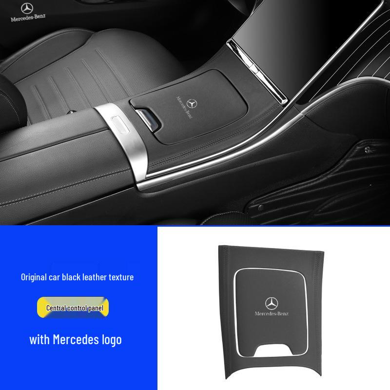 Mercedes-Benz GLC260L/GLC300 Mittelkonsolen-Schutzpanel - Kratzfestes Innenraum-Add-On.