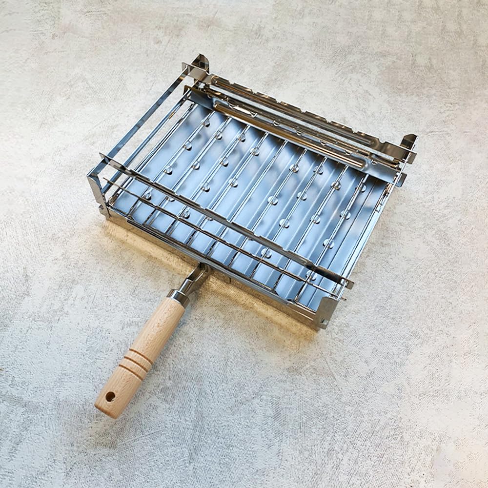 Styleneo Yakijozu Net with Made In Easy To Use for High Heat and Distant X 20 X 7 (Grilling Stand), Japan, Heat, 25.5 Cm, Tsubame-Sanjo