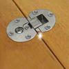2pcs Self-Supporting Folding Table Hinges Adjustable Hide Hinge Flap Furniture Hinge  Cupboard