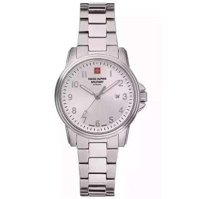 Leader Ladies Stainless Steel Silver Dial Quartz 7711.1132 100M Women's Watch