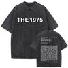 Gewaschenes Vintage The about You Grafik-T-Shirt Lustig sein in einer Fremdsprache T-Shirts Herren Retro Alternative Rock T-Shirts
