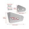 Anti Slip Surfaces Foot  Brake Pedal for All Weather Use on G310GS G310R Bikes Improving Grip and Control in Emergencies