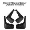 Compatible For Suzuki Vitara/Escudo 2016-2025 Mud Flaps Set, ABS Fender Splash Guards, 4 PCS Front Rear Wheel Protection