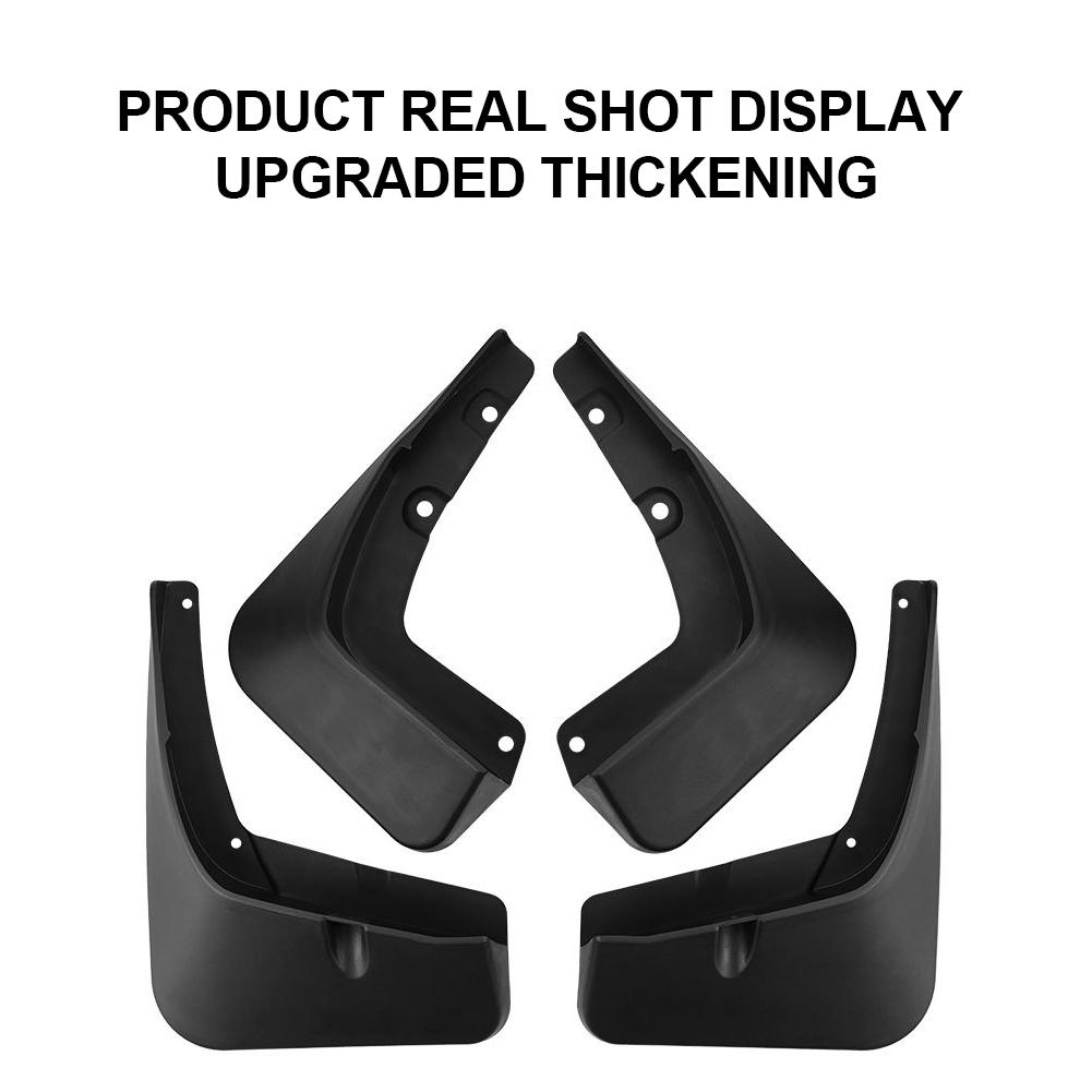 Compatible For Suzuki Vitara/Escudo 2016-2025 Mud Flaps Set, ABS Fender Splash Guards, 4 PCS Front Rear Wheel Protection