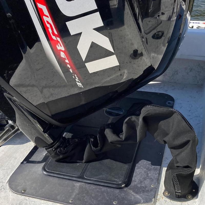 Boats Zippered Rigging Sleeve Quick Install Zippers Cable Sleeve Trolling Motor Cable Organizers for Easy Wire Protections