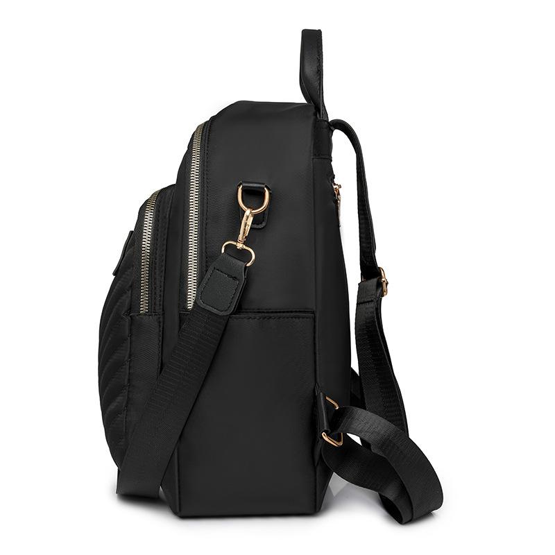 Backpack women's new Korean version of fashion backpack women's bag Oxford cloth casual fashion travel large capacity bag