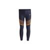 Power Speed Tight Logo Print Sports Pants Men Bottoms Dark-Blue 717751-017