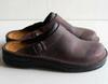 Men's Plus Size Peep Toe Buckle Strap Sandals - Wedge Heel (Size 48)