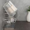 2 Tier Cup Storage Rack with Drain Tray Cup Organizer Household Bottle Drying Rack  Water Bar