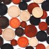 10Pcs Natural Wooden Cabochon Cameo Base Vintage Round Blank Setting Tray For Necklace Jewelry Making Findings Home Decoration