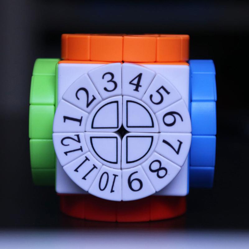 Time Machine Magic Cube Multicolor Speed ​​Cube Decompresie Anti Anxiety Educational Toys For