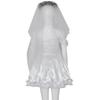 Halloween Ghost Bride Costume With Tulle Fabric For Cosplay And Themed Parties