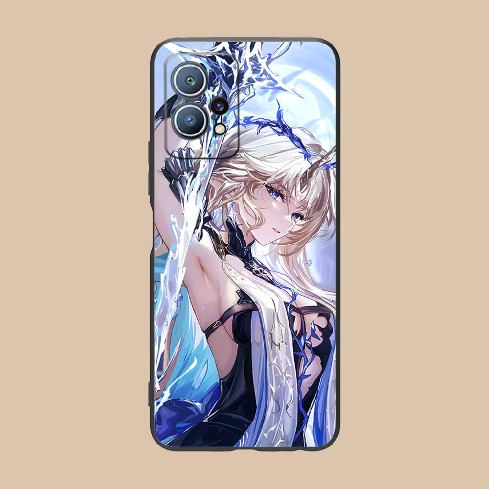 

Wuthering Waves Fleurdelys Phone Case for Huawei P60 P50 P40 P30 P20 P10 P9 P8 Pro Lite Plus Soft TPU Shockproof Cover Huawei P8