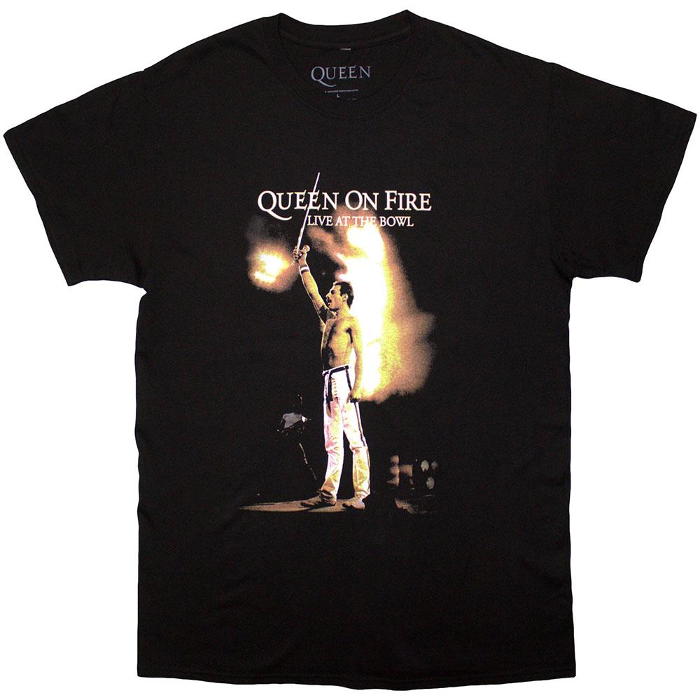 Queen Unisex Adult Live At The Bowl T-Shirt