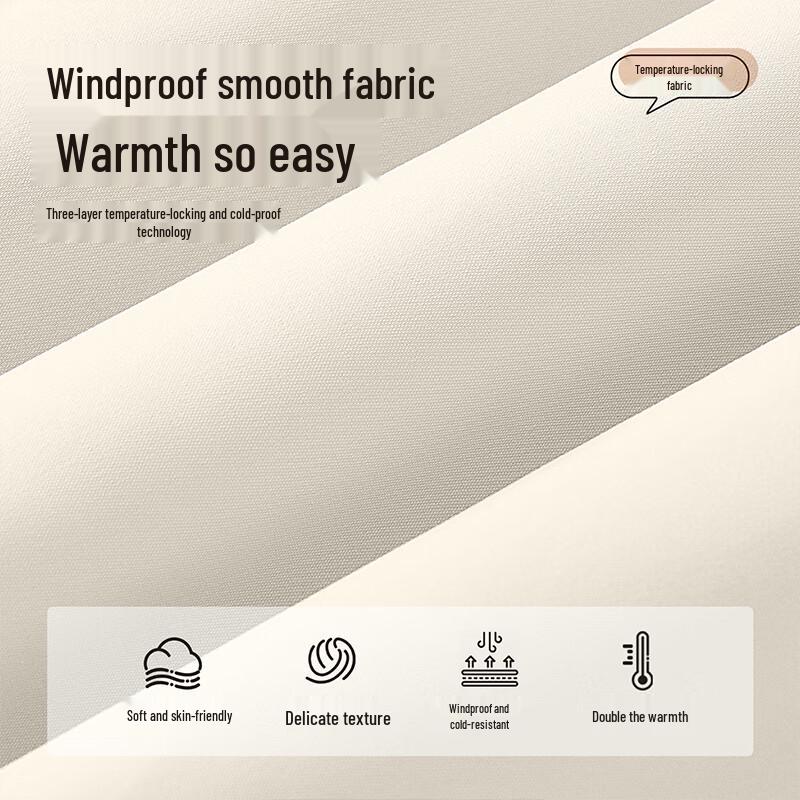 MINISO Unisex Padded Stand Collar Vest