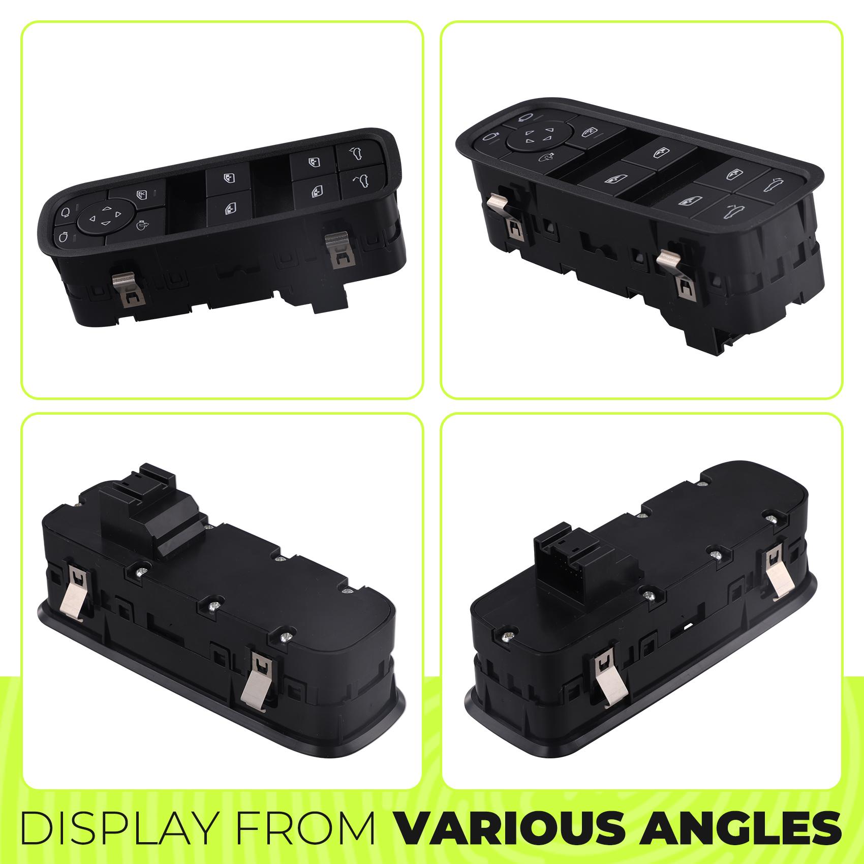 A16P-Car Front Left Power Window Switch For Cayenne Macan 911 2010- 971959858J 971959858 Replacement Part