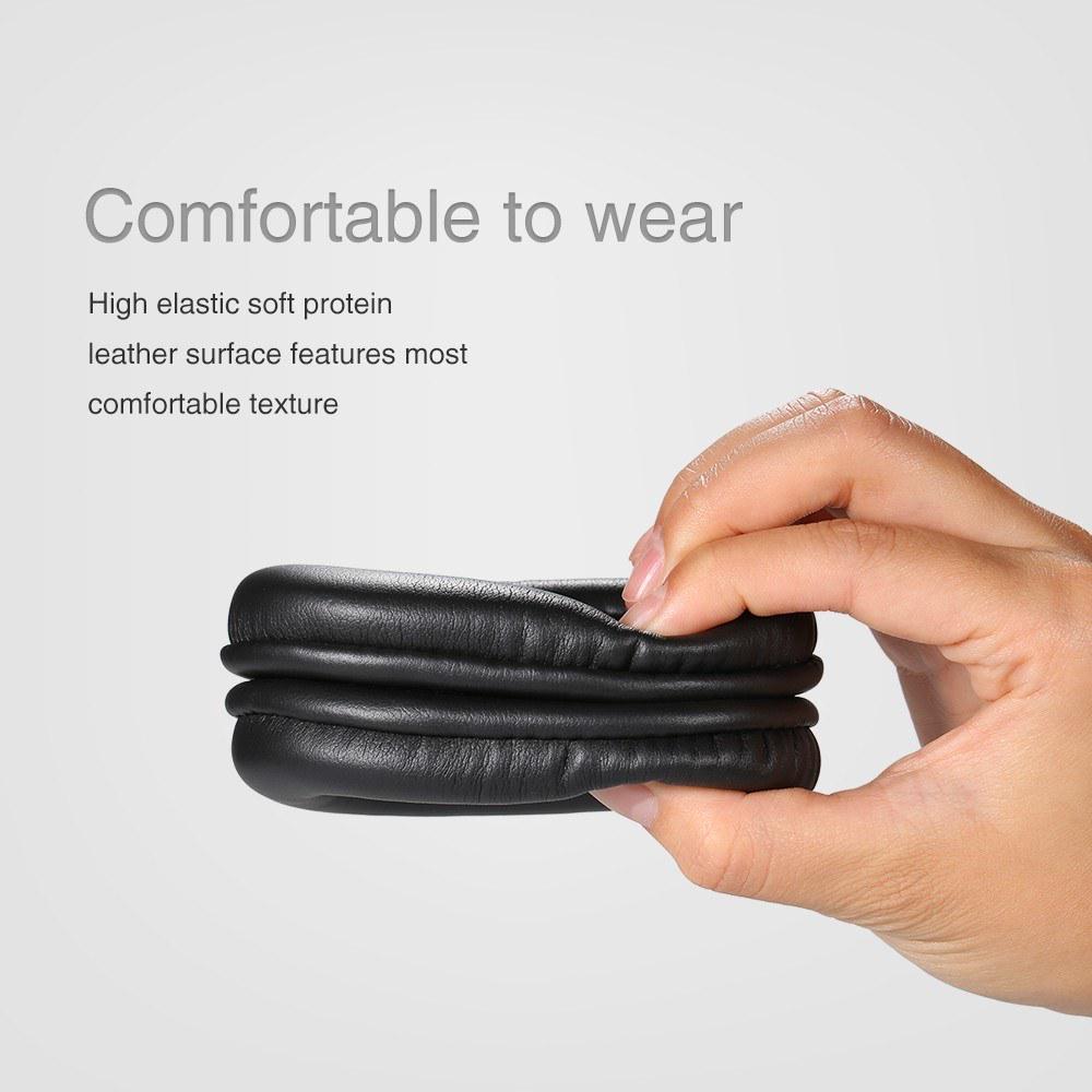 Náhradní náušníky z proteinové kůže s paměťovou pěnou pro sluchátka Audio-technica ATH-M40x M50 M50S M20 M30 M40 ATH-SX1