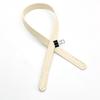 PU Leather Double-Sided Hand-Woven Bag Strap - Handmade Handle and Shoulder Strap with Multiple Holes