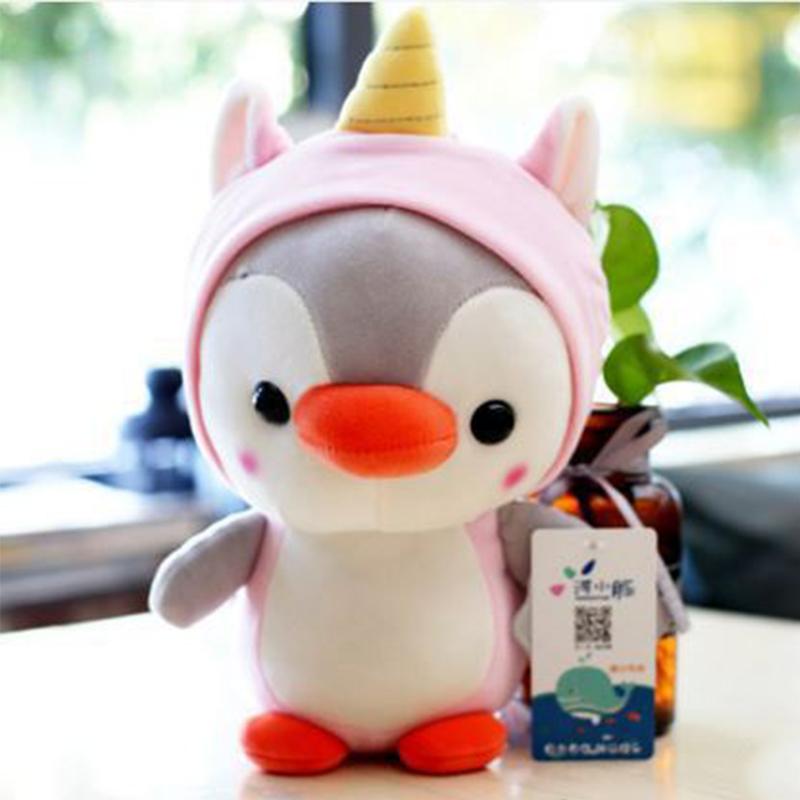 Stuffed Penguin Little Plush Transformed Doll Childrens Birthday Ornament Gift