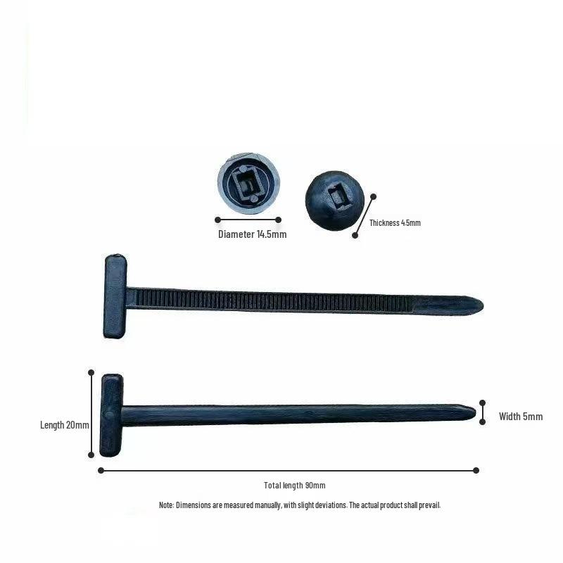 Multifunctional Nylon Cable Tie & Trunk Expansion Screw Set