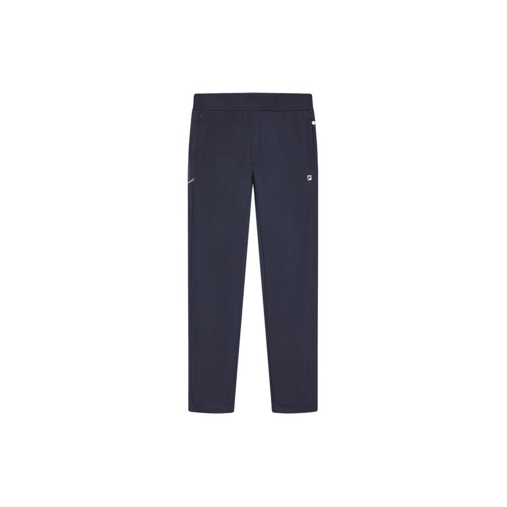 New FILA Knitted Sweatpants Men's Navy Blue F11M411603F-NV
