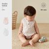 Textured Summer Striped Baby Bodysuit