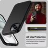 Luxusní matný silikonový měkký obal pro iPhone 17 Air 16 15 14 Plus 13 12 Mini 11 Pro Max XR XS 7/8 Ultratenký pevný černý kryt