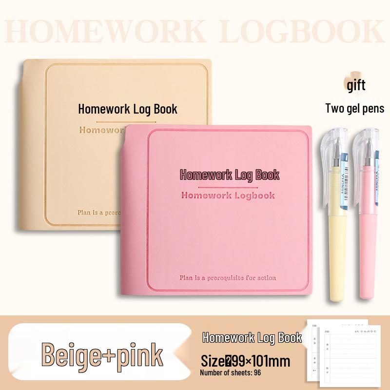 Grade 1 Mini Homework Pocket Notebook for Primary Students