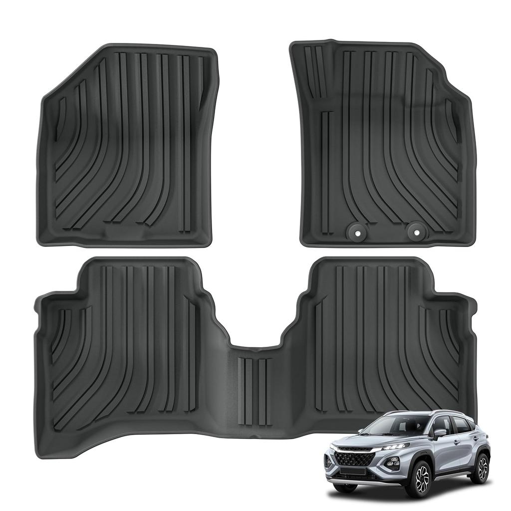 ZUNDUO Suzuki FRONX Exclusive 3D Floor Mats Floor Mat Set Genuine Seat Passenger Seat Rear Seat New Model October 2024 to Current FRONX WDB3S WEB3S