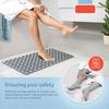 Non Slip Bath Mat & Shower Mat with Suction Cups & Drain Holes Soft Machine Washable Non Slip Bathtub Mat Shower Mats for Inside