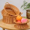 Imitation Rattan Fruit & Bread Storage Basket