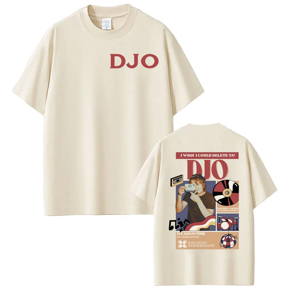 Djo Back on You Tour 2026 Music Concert Print TShirt Joe Keery New Fans Gift Tshirt Unisex Women Retro Cotton ONeck Cozy T Shirts