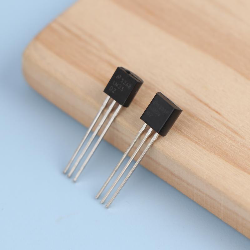 1Pcs/10Pcs Lm35Dz Precision Temperature Sensor Directly Inserted To-92 Lm35 Brand New Temperature Sensor