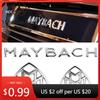Car Sticker MAYBACH Letter Badge Car Stickers for Mercedes Benz MAYBACH V12 S400L S600 Rear Trunk Logo Modified Accessories Deco
