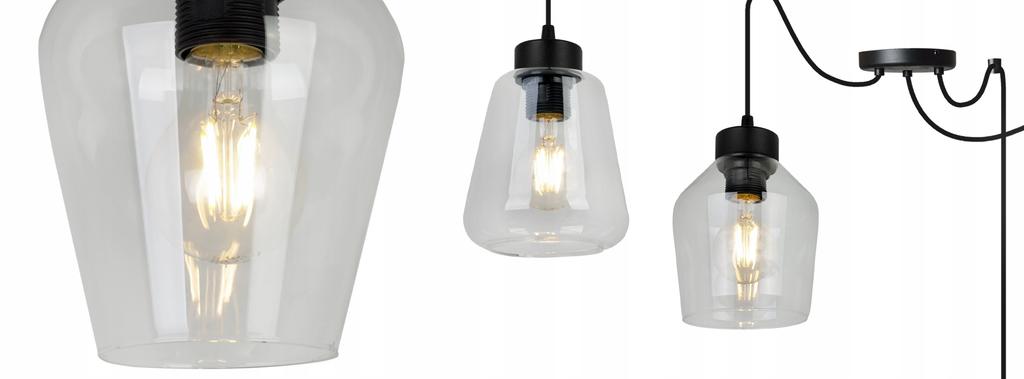 MODERN ELEGANT HANGING LAMP GLASS SHADE