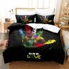 BoB Marley bedding set funda nordica cama Printed Bed Set With Pillowcase Duvet Cover Soft Single Double Queen Super King Size
