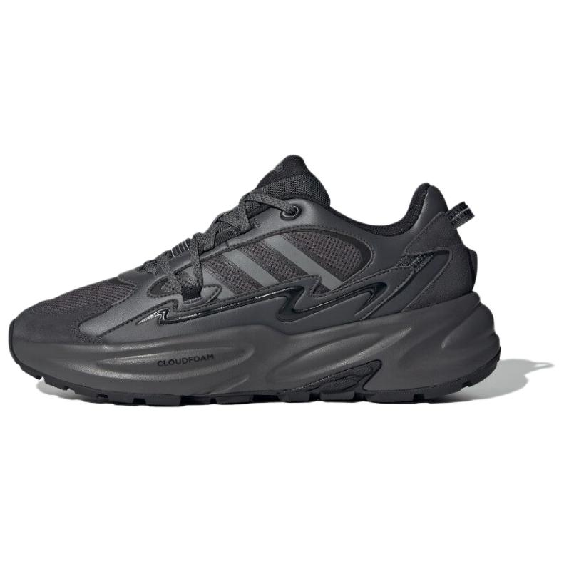 Adidas Ozwave Surge Comfortable Non-Slip Wear-Resistant Low-Top Casual Shoes Unisex Casual Shoes Black JR3192