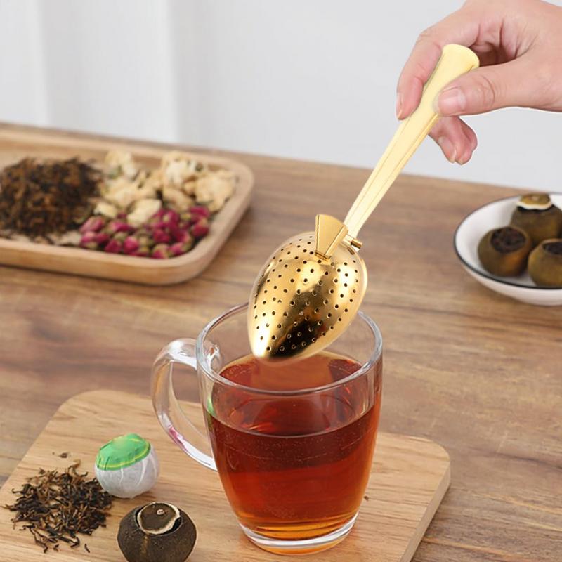 Stainless Steel Tea Infuser Sieve Tools For Spices Bag Infusor Ball Tea Filter Maker Brewing Items Services Teaware Tea Strainer