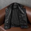Men Biker Style Genuine Leather Vest Top Grain Cowhide Jacket Large Size Spring Autumn Fashion