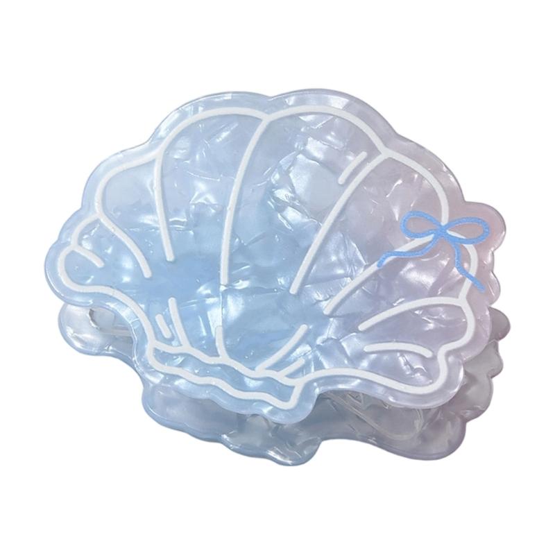 

Акриловая заколка-коготь для волос в стиле «Океанский курорт» Легкий удобный аксессуар для волос Заколки для пляжного отдыха