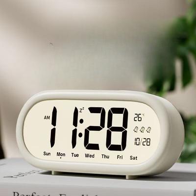 Vysoké rozlišení LCD Budík Vysoká hlasitost Sebedisciplinovaný Inteligentní Budík Teplota Kalendář Správa času