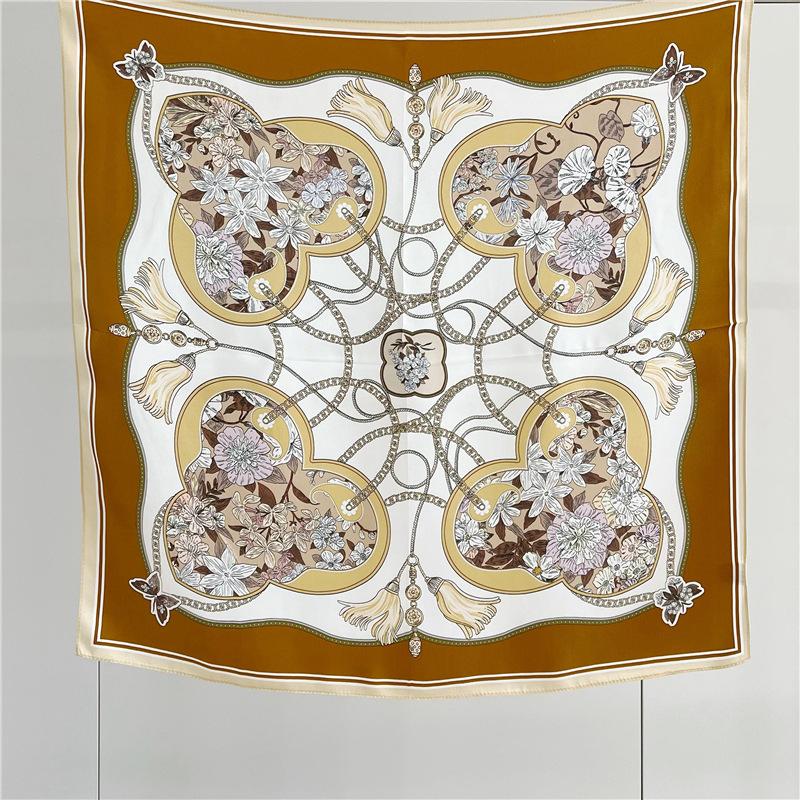 Silk Scarf 11 Mmi Silk Scarf Women's Spring and Autumn Fashion Versatile Mulberry Silk Scarf 71 Chinese Scarf Shawl