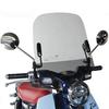 Asahi Windshield Windshield for Honda Super Cub C125 2018 and Later Black C125-03 (2BJ-JA48) [af]