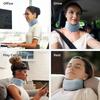 Adjustable soft foam neck support breathable ergonomic V shape design perfect for sleep and travel comfort