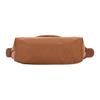 New LONGCHAMP Le Pliage Canvas With Leather Makeup Bag, Dumpling Bag, Clutch Handbag Women's Brandy 34175089504