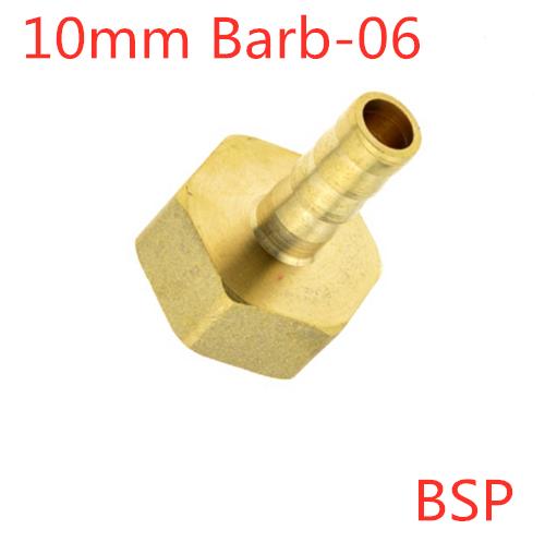 Brass 12mm 14mm 8mm 10mm 19mm 25mm Hose Barb Tail Fitting 3/4" PT BSP Female Thread Connector Joint Copper Pipe Coupler Adapter